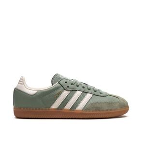 Adidas Samba OG - Green/White Sneakers - Women’s US 7 - Perfect Condition